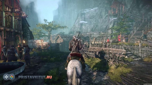 Ведьмак 3 (The Witcher 3) Дикая Охота  (Игра года ) (PS 4)