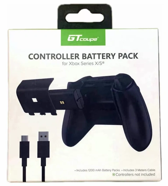 Набор для Xbox Series S/X Play & Charge Kit Black 3м\1200mAH