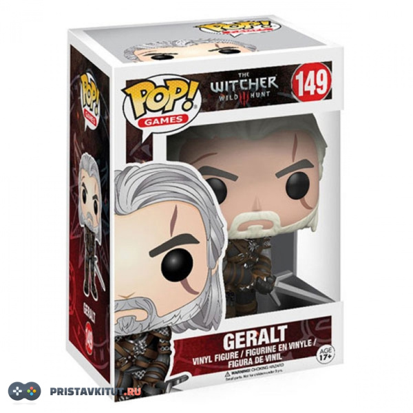Фигурка Funko POP! Vinyl: Games: Witcher: Geralt